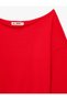 Viscose Blended Boat Neck Long Sleeve Knit Sweater - 7