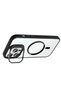 iPhone 14 Pro Max Case with Camera Stand, Magsafe Supported, Transparent Back, Silicone - 3