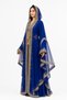Women's Long Caftan with Shiny Stones and Chiffon Two Piece Caftan, 06 - 2