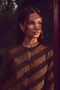 Women's Chinese Buttoned Knitwear Jacket - 3