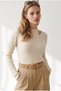 Women's Stone Detailed Beard Knitwear Sweater Kzk-19001184 - 4