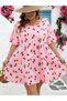 Rochie mini, roz - 8