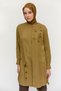 Kuş Motif İşlemeli Floş Tunik - 3