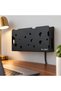 Decorative Hexagonal Metal Wifi Modem Box Router Rack Mounting Without Drilling Adhesive and Screw Wall Hanging Screw Hanger Int-006 - 2
