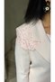 Women's Lace Jacket Skirt Set Three-Piece Set– Shoulder Embroidered Blazer Jacket, Lined Long Skirt, Blouse 3-Piece Set - 5