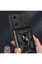 Tecno Spark 10 4g Case Sliding Camera Protector Magnetic Stand Tank Protection - 3