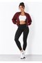 Women's Black Steel Interlock Corset Supported Body Shaper Gathering High Waist Leggings - 4