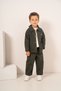 Baby Boy & Child Gabardine Jacket Sweat Pants 3-Piece Set - 4