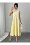 Rochie maxi, galben - 6