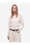 Viscose Blended Boat Neck Long Sleeve Knit Sweater - 2