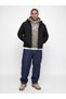 Jack Jones Jcofusion Lock Jacket Pls Men's Black Plus Size Coat - 4