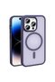 iPhone 14 Pro Case Magsafe Supported Camera Raised Silicone Matte Anti-Fingerprint - 4
