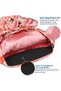 Adjustable Working Cap with Button, Satin-Lined Cotton Working Hat Sweatband One Size - 2
