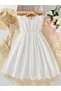 Rochie, alb - 3
