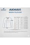 Women's Middle Age and Above Laser Cut Hem Daisy Winter Mother Combed Cotton Blouse - 4