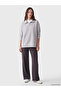 Uzg Store's Women's Sweatshirt with High Collar and Loose Fit for Style Enthusiasts - 2