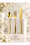 Yakut Titanium Gold 18 Piece Cutlery Set (Dessert Group) - 4