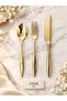 Yakut Titanium Gold 18 Piece Cutlery Set (Dessert Group)