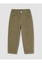 Rmz Gi̇yi̇m Farki̇yla Baggy Fit Boys' Gabardine Trousers