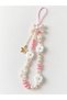 Phone Charm Camera Charm Bag Charm Daisy Bow Pink Pearl Beaded Y2K Korean Style Accessory - 4