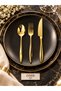 Yakut Titanium Gold 18 Piece Cutlery Set (Dessert Group) - 2