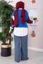 Baklava Pattern Knitwear Sweater Saks - 5