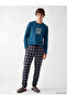 Quality Pieces from Çelebi Store Men's Pajama Set with Nyc Print