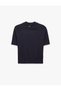 Viscose Short Sleeve Raglan Sleeve Stand Collar Knitwear Sweater - 5