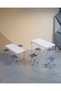 Foldable Camping Table with 4 Chairs Uczz4Sandalyekampmasa-5