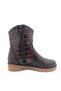 Bitter Brown Zippered Orthopedic Thick Heel Girls' Boots - 5