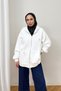 Hooded Shawl-Style Three-Thread Cardigan 93-395 - 4