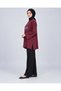 Women's Burgundy Stone Embroidered Slit Oversize Oysho Tunic - 2