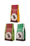 Brasil Ethiopia Premium Blend Filter Coffee Set 3 X 250 g Total 750 g Ground Coffee Medium Roast