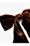 Bow Velvet Hair Clip - 3
