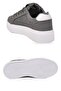 Smoked Laced Thick Comfortable Sole Women's Casual Walking Shoes Sneaker 26201 - 5