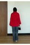 Cotton Model Women's Trench Coat with Stone Detail on the Collar and Sleeves and Belt - 7