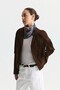 Tasseled Faux Suede Jacket