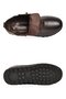 Brown Genuine Leather Side Elastic Anatomical Comfortable Winter Rubber Sole Women's Boots 9830 - 6