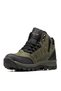 Children's Boys Winter Non-Slip Sole Outdoor Trekking Boots Water Resistant Warm Lining Boots - 2