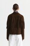 Tasseled Faux Suede Jacket - 7