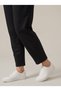 Women's Elastic Waist Lace-Up Modal Carrot Pants - 5