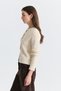 Hair Braid Detailed Knitwear Cardigan - 4