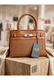 Luxury Designer Handbag and Shoulder Bag for Women - Classic Style in Leather and Woven Fabric - Miss - 2
