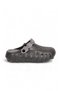 Black-Smoked Eva Lightweight Comfortable Soft Sole Unisex Sabo Slippers Pool Garden Slippers 2504 - 2