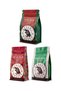 Guatemala, Colombia and Premium Blend Filter Coffee Set 3 X 250 g 750 g Ground Medium Roast