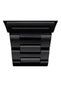 20mm Diameter Straight Tip Black Color Watch - 4