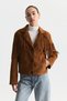 Tasseled Faux Suede Jacket - 3