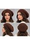 Knitwear Mohair Knitted Painter's Beret - 3