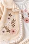 Baby Girl Set Floral Patterned Cardigan Bodysuit Trousers 3-Piece Set Premium Set 3 6 9 12 Months - 2
