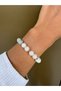 Natural stone bracelet (colored quartz) - 2